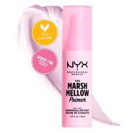 NYX PROFESSIONAL MAKEUP Primer de maquillaje 10 en 1 Marshmellow Smoothing Primer, 30ml - Prebase hidratante que alisa, suaviza y prolonga la duracin 