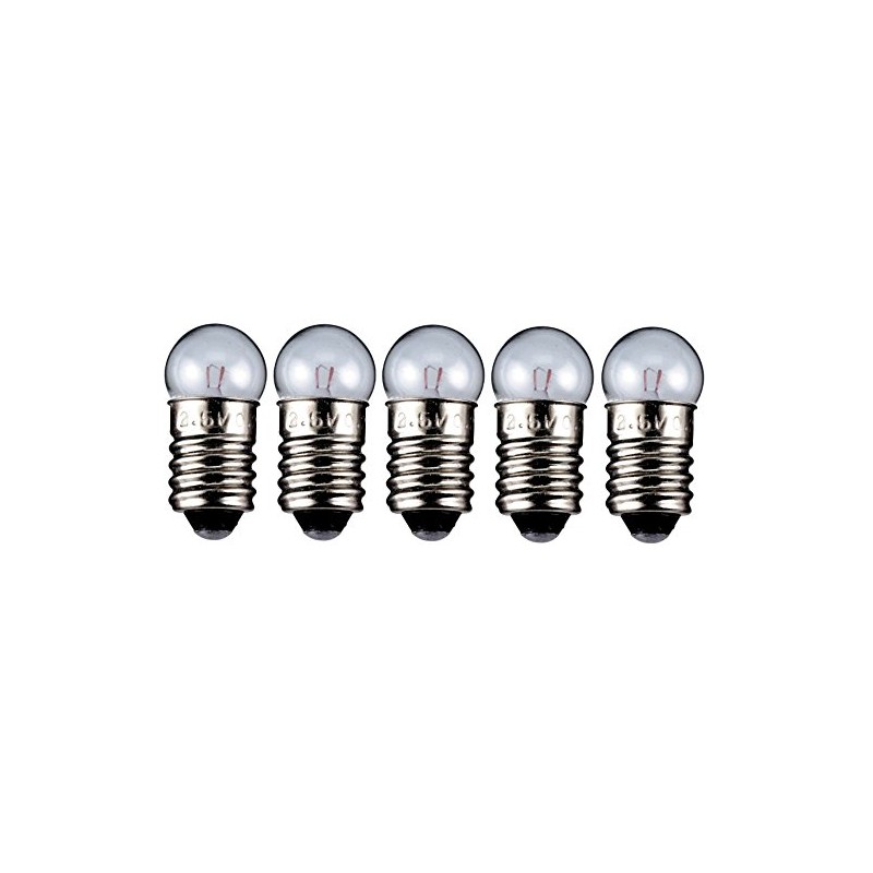 Set of 5 WireThinx Spherical Bulbs 0.6 W 6.0 V