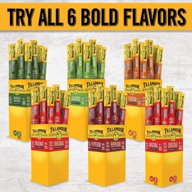 Tillamook Country Smoker Real Hardwood Smoked Sausages, Hunter's Sausage, 1.44 Ounce, 24 Count