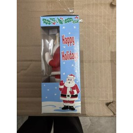 FUNKO NIDDLE NODDLE SANTA CLAUS WACKY WOBBBLER BOBBLE HEAD LIMITED ED.  BOXED