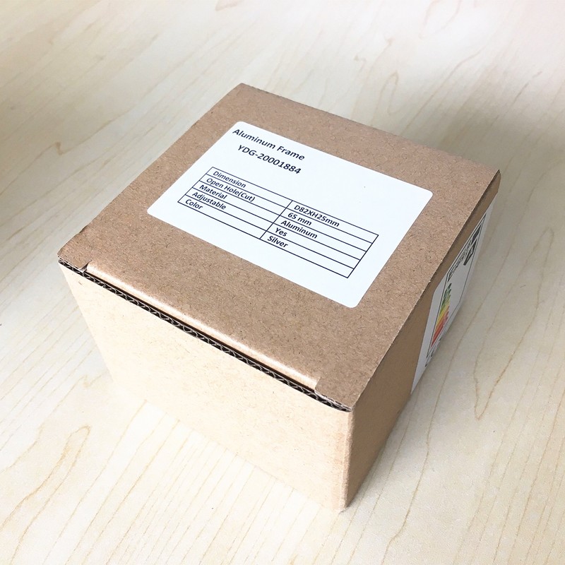 Pack of 2 LED Ceiling Light Frame Round Fixture Holders