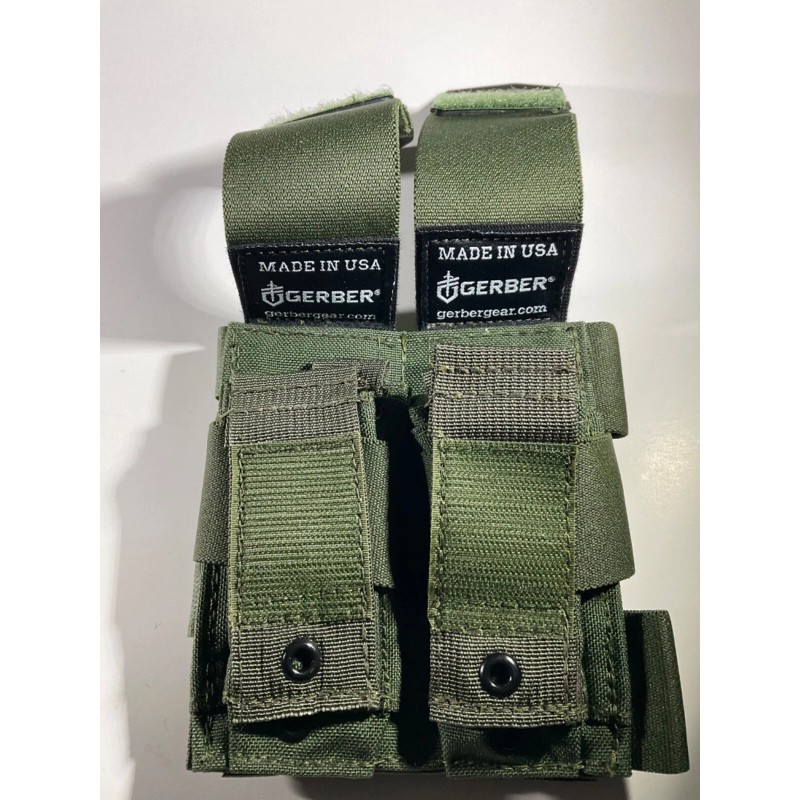 Gerber Custom Fit Dual Quad Sheath MOLLE OD GREEN -