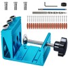 Pocket Hole Jig Kit All-in-One System 3 Drill Guide Joint