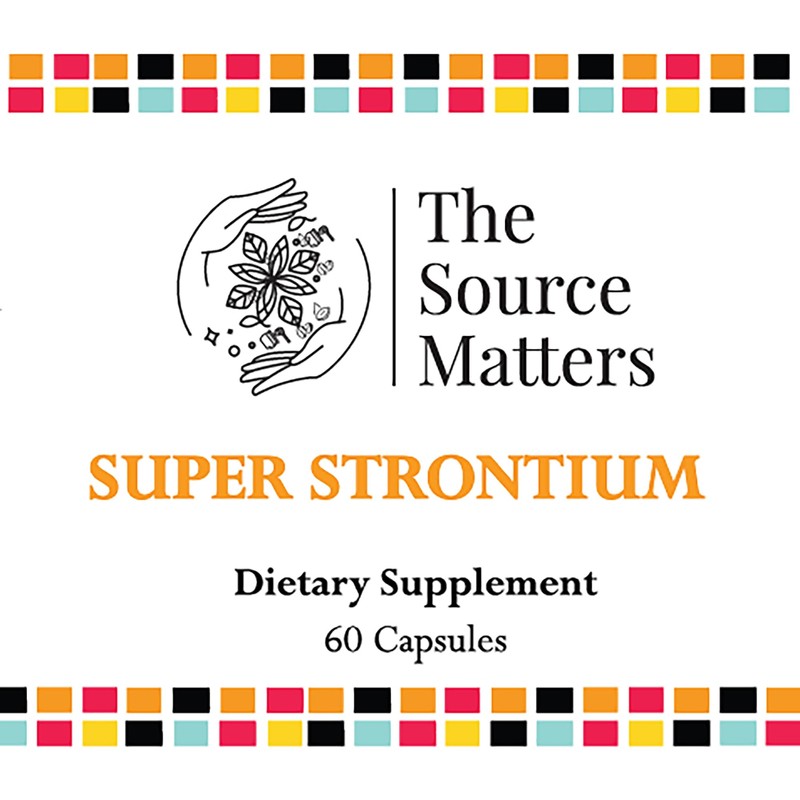 The Source Matters Super Strontium Boost Dietary Supplement | Bone