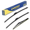 3 Wipers Replacement For 2012 2013 2014 2015 2016 2017