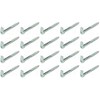 x20 Screw Hooks with Cross Slot Heavy Duty GALVANISED Steel