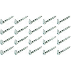 x20 Screw Hooks with Cross Slot Heavy Duty GALVANISED Steel SELF Tapping Wood 5.8 x 100mm