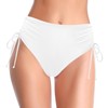 SHEKINI Femenino Ruchado Bikini Bikini Bikini Bottom Lado Nadar Tankinis