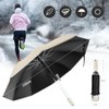 Pioggistar Windproof Umbrella for Men and Women, Inverted Umbrellas 10