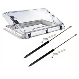 Ramor Strutz. Gas Struts Compatible with Seitz Dometic Heki 2 Roof Windows Roof Window Accessories for Caravans (Complete Installation Kit)