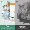 MOUKABAL Dish Drying Rack - Stainless Steel Dish Rack, Dish