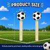 24 Pcs Soccer Ball Bubble Wands, Match Day Party Favor