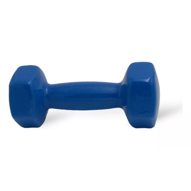 Patagonia Home Mancuernas Hexagonales De Caucho 3 Kg Gym