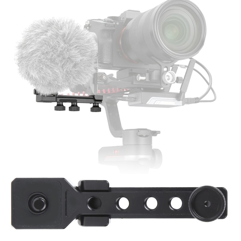 Aluminium Alloy Black Stabilizer Expansion Bracket Counterweight Plate Ballhead Accessory