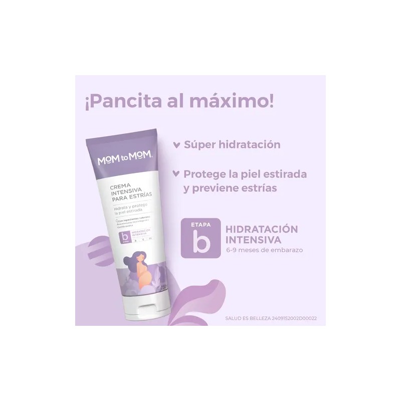 Mom To Mom Crema Intensiva Para Estrías B
