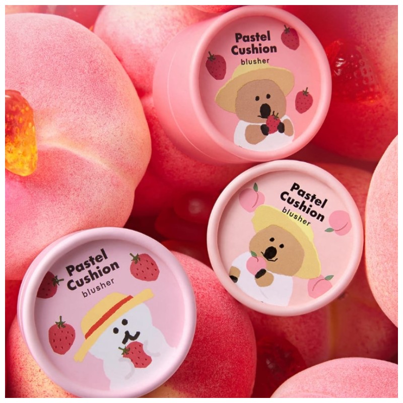 THE FACE SHOP Pastel Cushion Blusher 5g [Dinotang Edition], Shade:01