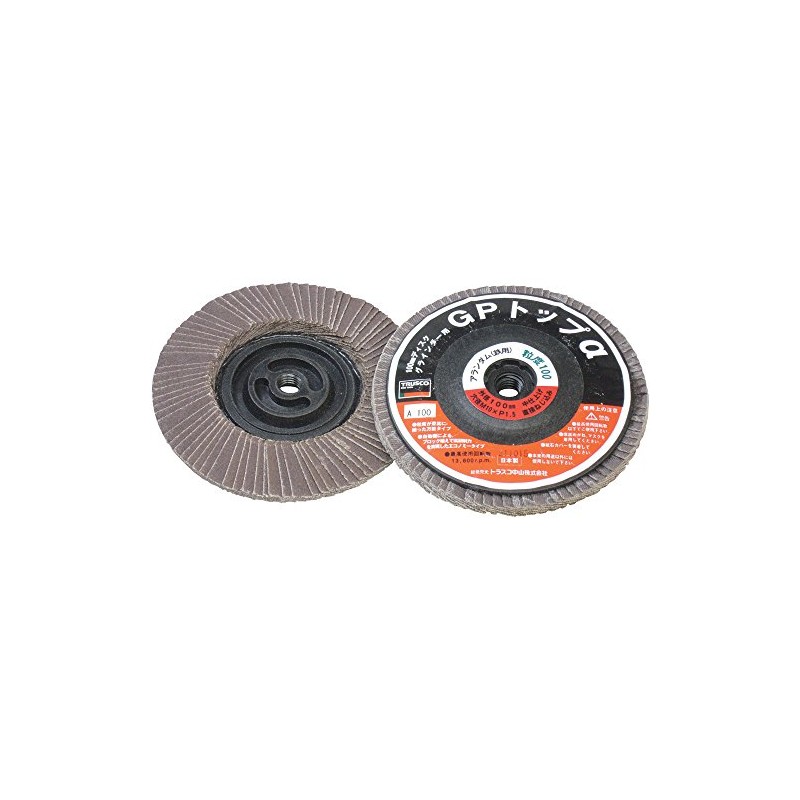 TRUSCO GP Top α Screw-in Arandum Φ100 (10 Pieces) 60#