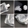 Keon Plastic Flasks - Leak-Proof, Reusable, Flexible Juice Drink Bags,