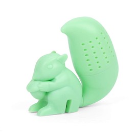 Loose Leaf Tea Infuser Silicone Tea Strainer Cute Squirrel Shaped Tea Filter for Brewing Loose Leaf Tea, Dishwasher