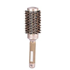 Ceramic Ionic Round Hair Drying Brush with 4 Dimensions (45MM) Cylindrical Curling Roller Comb Styling Gold 45mm Round Brush
