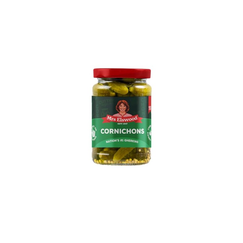 Mrs Elswood Cornichons 215g