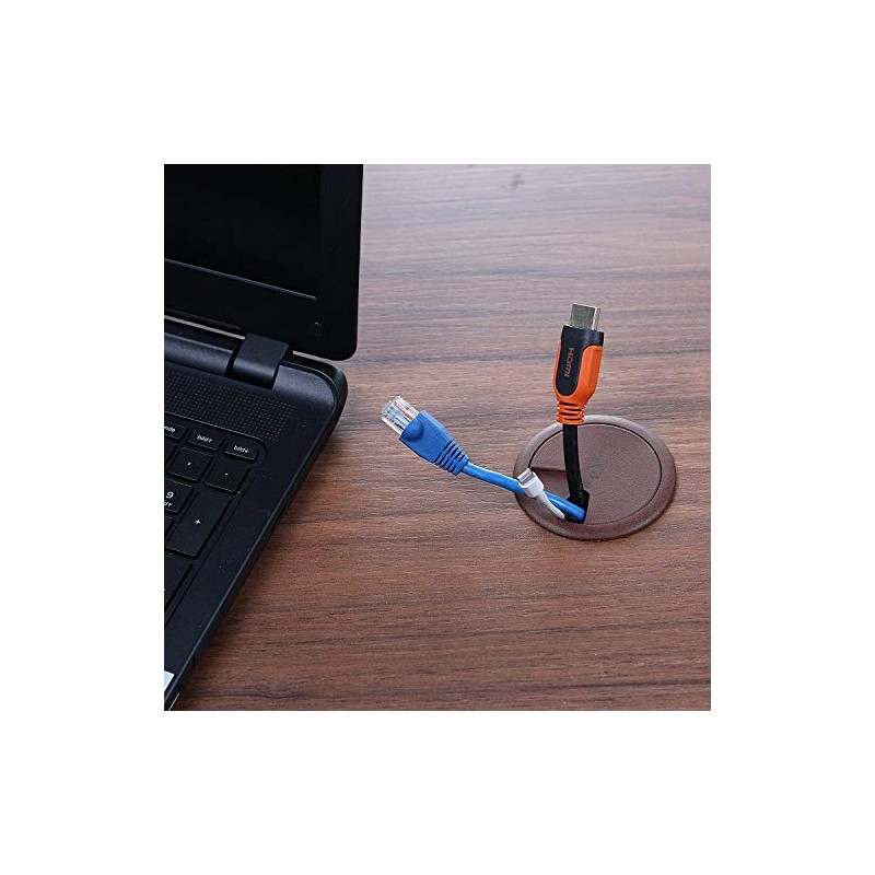 sossai® Cable grommet KDM2 (1 piece) | cable passage/desk duct