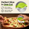 Kitchy Pizza Cutter Wheel with Protective Blade Cover, Ergonomic Pizza