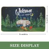 comfoyar Camper RV Door Mat, Welcome to Our Campsite Floor