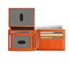 BOMPOW Carbon Fiber 14-Slot Men's Slim Wallet Bifold Card Holder