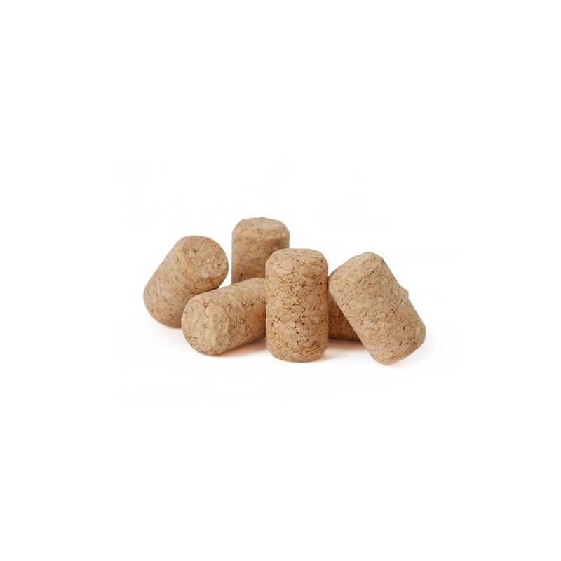 ABC Cork #8 Short Agglomerated Wine Corks – 38 x