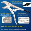 GEAROLL Locking Pliers Slide Hammer Puller Set, 9.8 in Locking