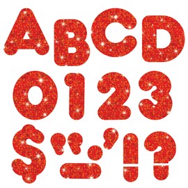 TREND Ready Letters® - Casual Font Uppercase 4" Sparkle