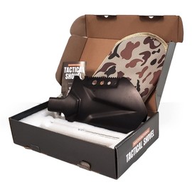 Sirius Survival Multifunctional Tactical Shovel, Folding Outdoor Survival Tool Made of High Carbon Steel