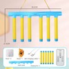 6-Stick Falling Sticks Reflex Challenge Game with Remote Control, 3-Speed