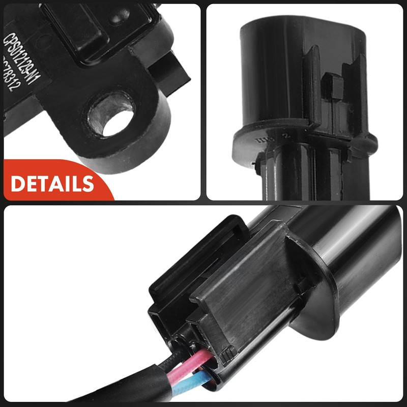 A-Premium 2-PC Engine Camshaft Crankshaft Position Sensor Compatible with Chrysler