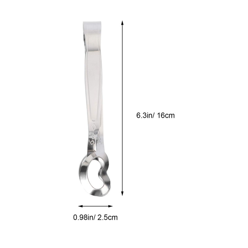 Cabilock 4Pcs/ 2Set Snail Tong and Fork Stainless Steel Snail