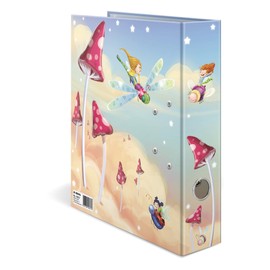 HERMA Lever Arch File Kindergarten with Fairy Dance Motif, A4, 70 mm Spine, with Inner Print, 1 Folder