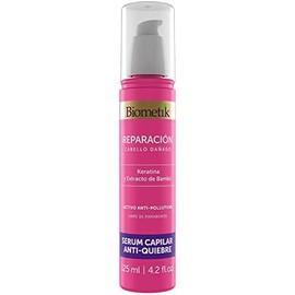 Biometik Reparación, Serum Capilar Anti-Quiebre para Cabello Dañado, Previene el quiebre del Cabello de Raíz hasta las puntas, Repara la Fibra