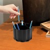COHEALI Small Makeup Organizer Rotating Pen Holder Storage Box for