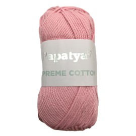 Pure Cotton Double Knitting Papatya Supreme 50g Ball Knitting/Crochet Yarn (4435 Blush)