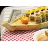 16.5“ Wooden Sushi Serving Tray Boat Plate for Restaurant or