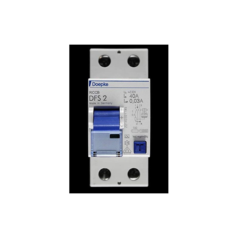 Doepke DFS2 040-2/0.03-A Residual Current Circuit Breaker 4014712069343