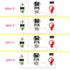 YIYIDA Push Button Switch Car Horn Switch Moment Switch 12