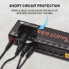 11-Channel Guitar Pedal Power Supply with Independent Short Circuit Protection