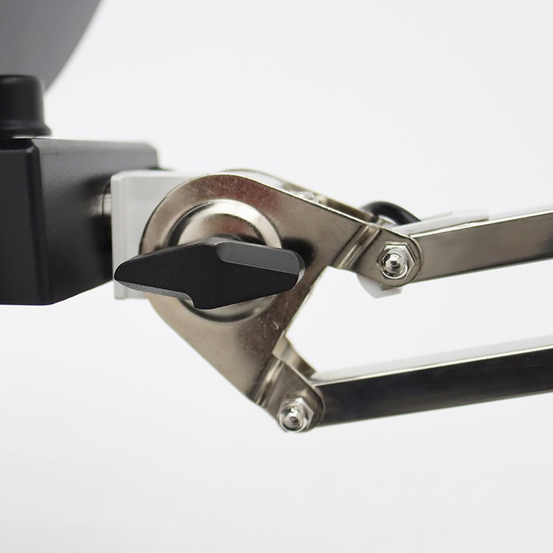WYDDDARY 20X Magnifying Glass with Light and Stand 2-in-1 LED