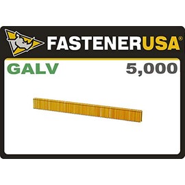 1/2" Leg x 1/4" Crown 18GA Galvanized L08 Staples 5M Box