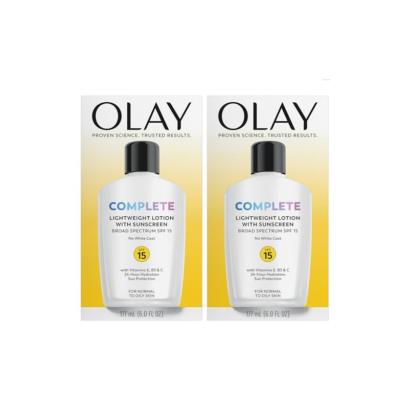 Olay Complete Lotion All Day Moisturizer With Spf For Normal
