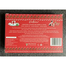 Cath Kidston RED BERRY & CEDAR Hand Cream Set of 5 x 1 oz Red HOLIDAY box XMAS