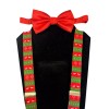 coool Red Diamond Bow Tie & Holiday Christmas Suspender