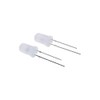 Bestol 100PCS 5mm Diffused RGB Rainbow Slow Flashing Flash Red